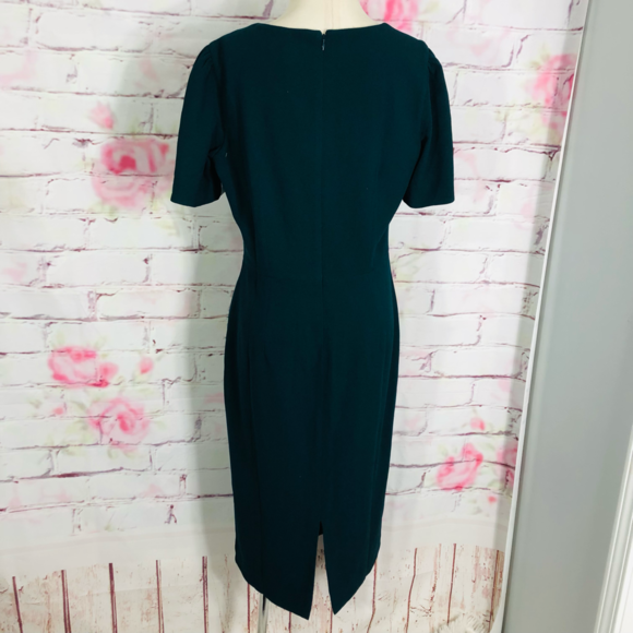 Dress the population NWT Ruth sheath dress in pine green - Picture 7 of 13